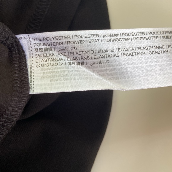 Gently used 🖤 MANGO stretchy bodycon asymmetrical back dress blogger favorite - Picture 3 of 4